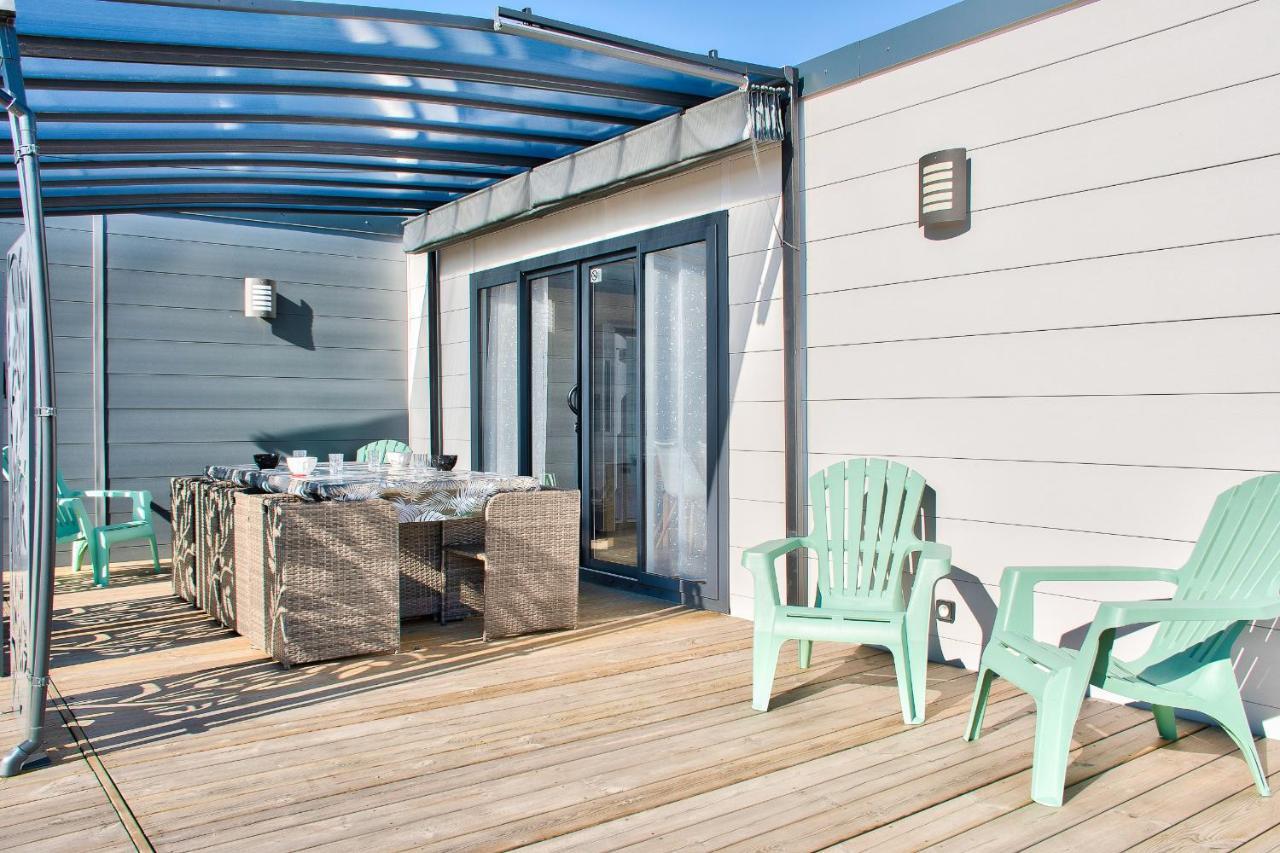 Joli Chalet Pour 6 - Domaine Avec Piscine Brétignolles-sur-Mer Exterior foto