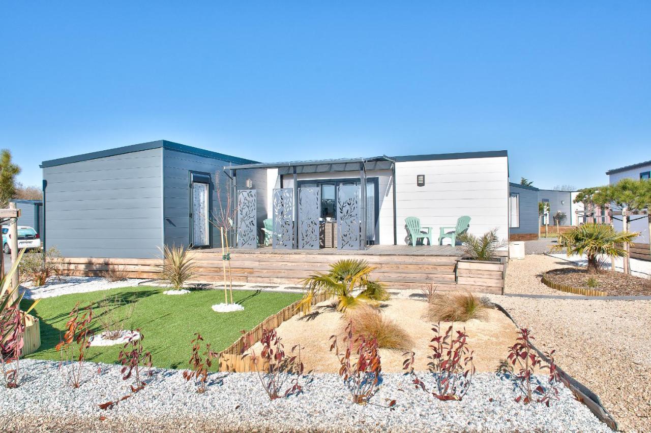 Joli Chalet Pour 6 - Domaine Avec Piscine Brétignolles-sur-Mer Exterior foto